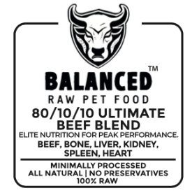 Ultimate Beef 80/10/10 - DMV Raw Feeders